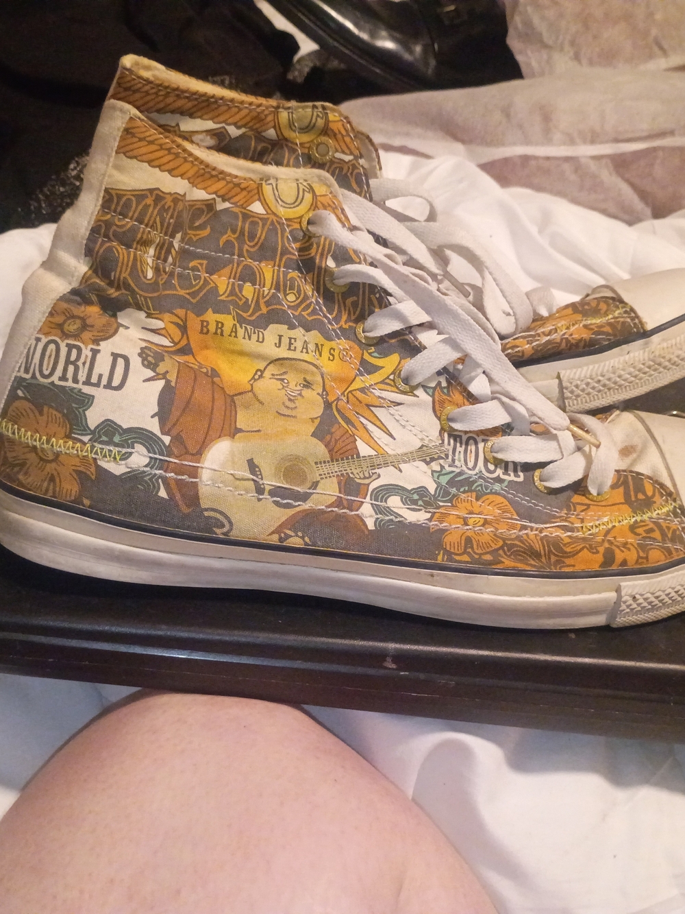 Rare Limited Edition True Religion High Top Canvas Sneakers